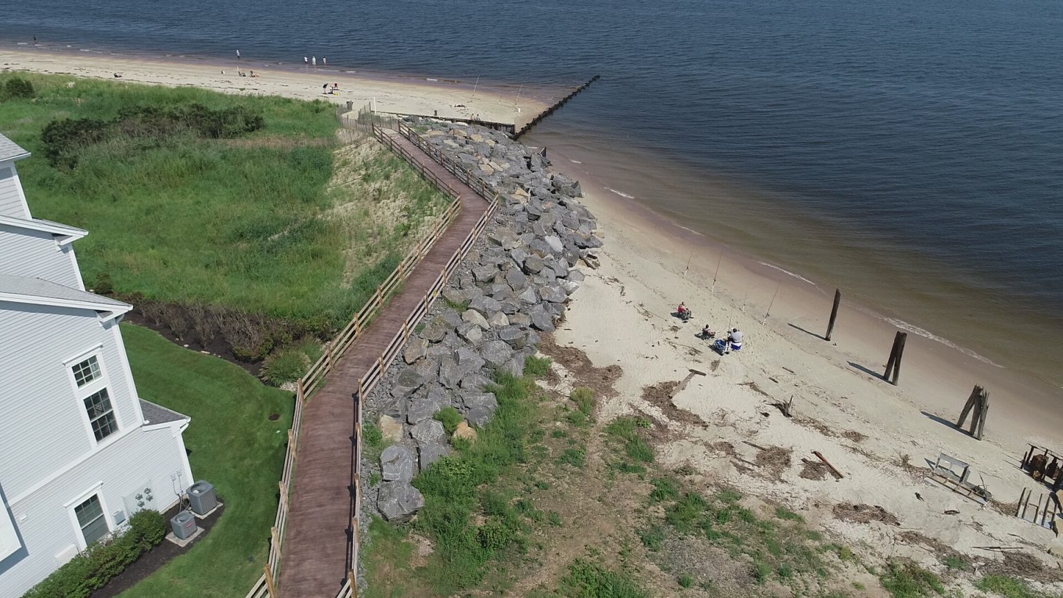 UPDATE NJ's Dunes at Shoal Harbor Shoreline is Restored PRINCETON HYDRO